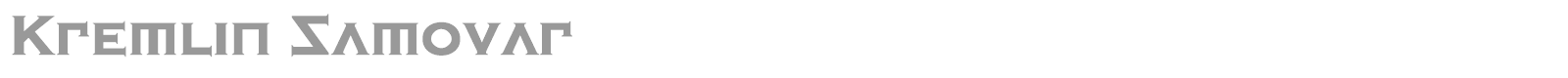 Kremlin Samovar font preview